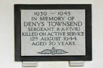 Bockleton St Michael's Church Townsend Memorial